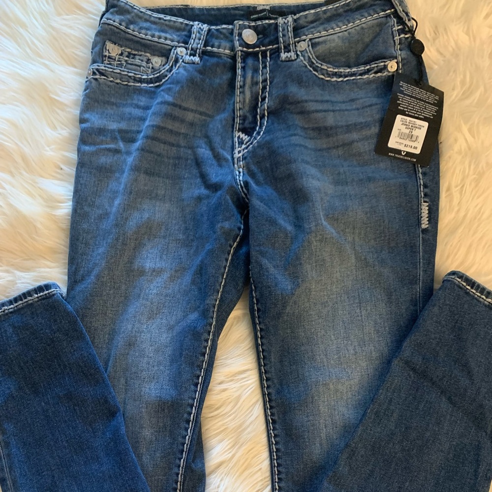True Religion Jennie Super T Jeans NWT Size 29